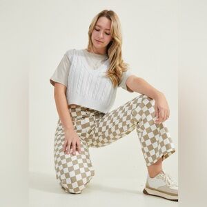 Altar’d State Checkered Pant